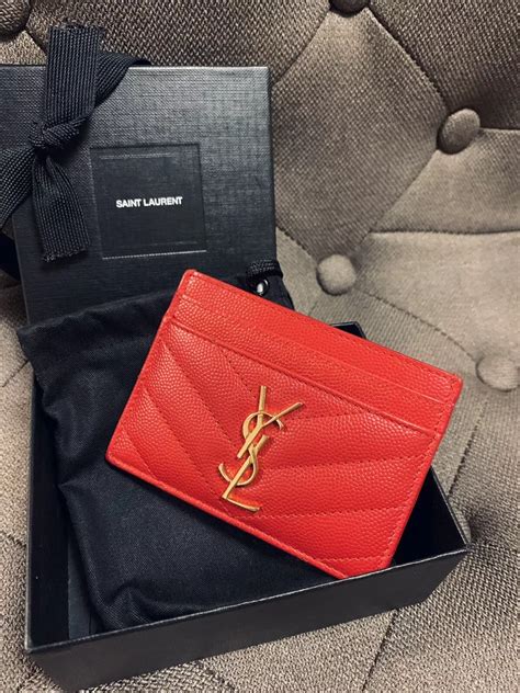 card holder ysl ผู้ชาย|farfetch ysl wallet.